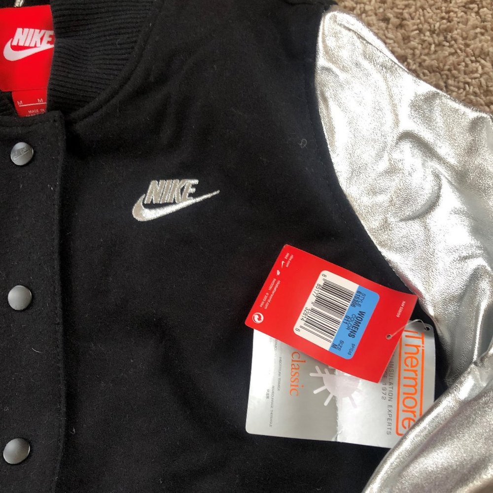 NIKE Lettermans Jacket - Picture 2 of 2